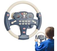 Générique Children's Steering Wheel Toy Kids Simulation Steering Wheel Toy - Pretend Driving Car Wheeĺ | Educational Toý with Lights & Sounds,Suitable for Toddleŕs Boys Girls