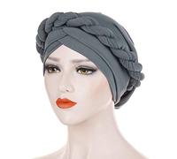 Générique Chimio Turban pour Femmes Bonnet Femme en Coton plissé Chretien Chemo Dry Cheveux Voile Cap Taille Unique Bandeau Bonnets Foulard Bandana