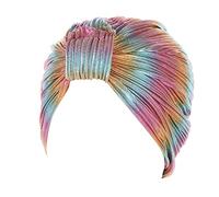 Générique Chimio Turban pour Femmes Coton Chapeaux de Chimiothérapie Chapeau léger Nuit Sleeping Hair Hijab Headwear Mode Musulmanes Bonnets Moyens