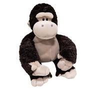 Générique Chimpanzé Peluche - Singe Doudou | 25 Cm, Rembourrage Coton PP, Peluche Courte Ultra Douce, Compagnon Sommeil, Décor Maison Salon Chambre, Cadeau Anniversaire Noël