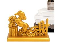 Générique Chinese New Year Horse Statue - | Elegant Horse Figurine for Prosperity, Wealth, Success, Home and Office Display, Holiday Decoration and Cultural Gift