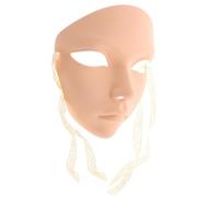 Générique Chinesische Cosplay Maske - 7,2 Inches Elegantes ABS | Damen Rollen Accessoire - Filigraner Chinesischer Stil Für Party Schulaufführungen Bühnenauftritte Rollenspiel Events