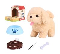 Générique Chiot Qui Marche, Chien de Marche, Animal de Compagnie interactif électronique, Fausse Jouet de Chien avec Corde Fitend Jouer au Chiot