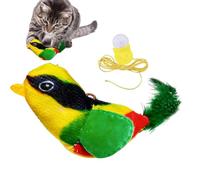 Générique Chirping Bird Cat Toy, Interactive Touch-Activated Toy for Cats with Realistic Chirp Sounds, Cute Catnip for Exercise and Play for All Breeds