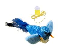 Générique Chirping Bird Cat Toy, Realistic Tweet Sounds, Touch Activated Interactive Kitten Toy, Cute Catnip Plush, Fun Exercise, Play for All Cat Breeds 5.12x2.76x2.76 inches