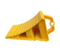 Générique Chocks de Roues avec poignées, Bouchons de Roues légers, Bouchons de Frein d'économie de Pneu, Coins striés, Base de Triangle Universelle Non Glissante Portable pour Les Voitures Trucks VR