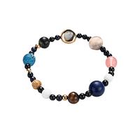 Générique Choix Largeur Bracelet Anneaux Bracelets En Bracelets Tressés Pour Femmes Petite Corde Vient Perles Bracelets Pour Femmes Hommes Pierres Valentin Perlé Bracelet (B, 5)