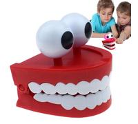 Générique Chomping Teeth Toy Fidget Toy Wind up Chomping Teeth