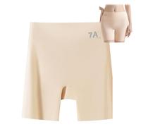 Générique Choosemuc Ice Silk Panties, choosemuc Underwear - Women's High-Waisted Ice Silk Tummy Control and Butt Lift Underwear (3TG,Beige)