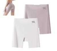 Générique Choosemuc Underwear 7A-Grade, 3-in-1 Panties Women High-Waist Ice Silk Underwear with Tummy-Control Hip-Lifting (AD,L)