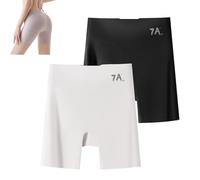 Générique Choosemuc Underwear 7A-Grade, 3-in-1 Panties Women High-Waist Ice Silk Underwear with Tummy-Control Hip-Lifting (AB,TG)