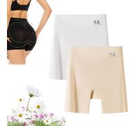 Générique Choosemuc Underwear, Choosemuc Ice Silk Panties, Women High-Waist & Butt-Lifting Invisible Sealmless Ice Silk Panties (Mix3,2pcs,3TG)
