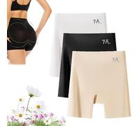 Générique Choosemuc Underwear, Choosemuc Ice Silk Panties, Women High-Waist & Butt-Lifting Invisible Sealmless Ice Silk Panties (Mix8,3pcs,TTG)