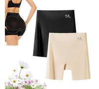 Générique Choosemuc Underwear, Choosemuc Ice Silk Panties, Women High-Waist & Butt-Lifting Invisible Sealmless Ice Silk Panties (Mix1,2pcs,L)