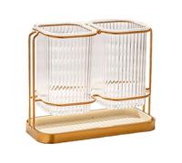 Générique Chopstick Holder, Kitchen Organizer, Clear Modern Design, Utensil Storage Rack, Fork Spatula Stand for Cabinets, Countertops, Home, Meal Prep, and Cooking Tools, Multicolor