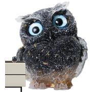 Générique Chouette en, Petite Figurine de Chouette,Figurines en 2,4 Pouces Figurines d'animaux - Chouette en Miniature décorative pour la décoration de Voiture, Lieu de Travail, Maison, Bureau