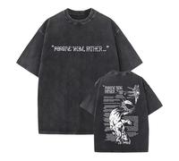 Générique Christian Jésus Pardonne-Leur Forgive Them Father Père T-Shirt Vintage délavé à Manches Courtes pour l'été Vêtements sacrés Classiques de la Foi