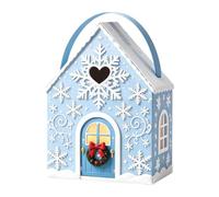 Générique Christmas Candy Chocolate Container Bags With Handle | Cookie Box | Dessert Box For Party Halloween Birthday Easter Valentines Christmas Candy College School Office Movie