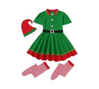 Générique Christmas Costume - Fabric, Size Christmas Figure Cute And Festive | Breathable And Soft Holiday Dress-Up Outfit, Kids Costume For School Events, Stage Performances, Parades, Birthdays
