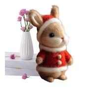 Générique Christmas Doll, Felt Holiday Decoration Figurines, Festive Tabletop Ornaments, Cute Plush Seasonal Display for Home, Offices, Living Room, Bedroom, Desk, Bookshelf, Mantle, Bedside Décor