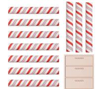 Générique Christmas Handle Covers for Kitchen Cabinets,Door Grip Gloves Protector | Christmas Fridge Door Cover | for Home Offices Furniture Cabinet Cupboard Oven Winter Summer