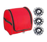 Générique Christmas Light Pouch - Heavy Duty Tear Proof Oxford Fabric 600D, Holiday Lights Winder Organizer | Christmas Decoration Storages Bag for Dorm Apartment Bedroom Living Room Cabinet