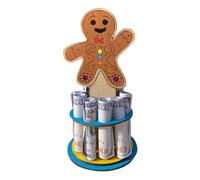 Générique Christmas Money Holder - Wooden Money Holders for Cash | Christmass Santa Claus Clip Made of Wood, Decorative Moneys Holder with Christmas Decoration for The Living Room