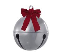 Générique Christmas Ornaments - Giant Bow Bell for Decorations, Holiday Wreaths with Large Inflatable, Easy Storage for Party, Lawn, Garden, Yard, Patio, Porch, Front Door, 23.62 inches
