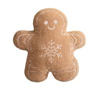 Générique Christmas Pillow - Gingerbread Plush Doll, Soft Decorative Cushion, Holiday Throw Pillow, Multi Use Decorative for Baby, Kids, Room, House, Thanksgiving, Christmas, 14.17 inches