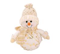 Générique Christmas Plush Doll - Cute Snowman Elk Santa Light Up Doll