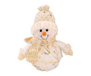 Générique Christmas Plush Doll - Cute Snowman Elk Santa Light Up Doll
