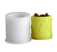 Générique Christmas Resin Molds - Embossed Tree Silicone Mold for Crafting | Non Stick Molds for Epoxy, Soap, Home Decor, Party Favors, Kids Beginners, Holiday DIY and Creative Projects