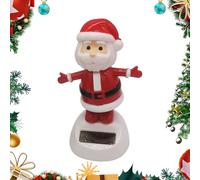 Générique Christmas Solar Dancing Toy - Wonderful Present, Solar Powered Shaking Doll Toy, Creative Soolar Dancing Figurines Toys | Cute Snowman Daancing Toys Christmas Soolar Daancing Figures