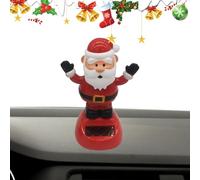Générique Christmas Solar Dancing Toy - Wonderful Present, Solar Powered Shaking Doll Toy, Creative Soolar Dancing Figurines Toys | Cute Snowman Daancing Toys Christmas Soolar Daancing Figures