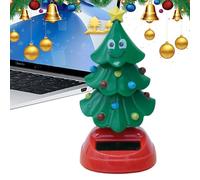 Générique Christmas - Solar Swinging - nouveauté de Noël Mobile pour Le Bureau, Le Rebord de la fenêtre, la décoration du Tableau de Bord de la Voiture