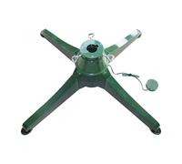 Générique Christmas Stand for Real Trees - 60 80 Diameter, Dark Green Metal Construction, Fits Iron Pipe 3.2, Supports Trees Up to | Stable Holiday Holder with 180cm Cable for Indoor Outdoor