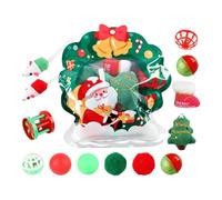 Générique Christmas Stocking for Cat - Fun Interactive Pet Bite Chew Game | Pet Christmas Toys | for Small Medium Large Kitten Indoor Outdoor Holiday Home Gardens