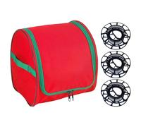 Générique Christmas String Lights Organizer - Tear Proof Oxford Fabric 600d Storage Bag | Large Capacity Holder for Home Dorm Apartment, Bedroom Living Room and Holiday Decoration