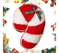 Générique Christmas Stuffed Plush - Festive Holiday Doll, Huggable Seasonal Soft Pillow, Comfortable Decorative Cushion for Living Room Bedroom, Christmas Decor, Soft Plush Toy, 11.81x3.94x18.9 inch