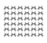 Générique Christmas Tree Bows - Mini Ornaments for Holiday Garland | 36 Pieces with Bright Colors & Decorative Home Accessories for Wreath Crafts, Window, Door and Wedding Celebration 1.97x1.97inch