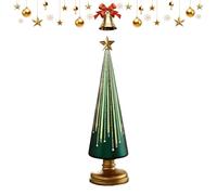 Générique Christmas Tree Table Centerpieces, Light Up Holiday Ornament, Tabletop Festive Display, 2.76 x 5.91 inches, Eye Catching Seasonal Decor for Bedroom, Fireplace, Bookshelf, Hotel, Party Setup