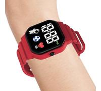 Générique Chronographe pour Coloré - Tracker De Temps Scolaire | Smart Watch pour Les Watchh Toddler Electronic Wristwatch, Girls Imperproping Gear, Confortable Sports LED Watchs Silicone Women