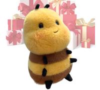 Générique Chubby Bee Plush, Smiling Stuffed Doll, Cute Toy with Soft Fabric, Cotton Plush Figure, Kids Toy with Realistic Design, Gift Idea for Nursery Sofa Bedroom Car Stroller Playtime Use