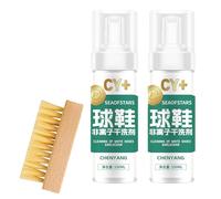 Générique Chyang Sneaker Cleaner Foam Set - Deep-Clean Foam Removes Stains & Dirt, Protects Shoes from Deformation & Aging (2PCS)