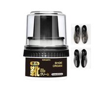 Générique Cirage De Chaussures - Cireur De Bottes Haute Brillance 50 Ml, Applicateur Éponge Intégré, De Récupération De Couleur Naturelle, Résistante À L'eau | Entretien Polyvalent Du Cuir Pour Bot