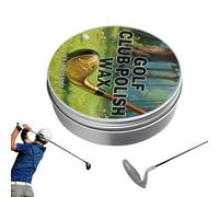 Générique Cire De Polissage pour Clubs De Golf | Netoyant Polissant pour Fers de Golf,Polissage des Clubs Restaure L'éclat Nettoyage Profond