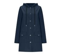 Générique Ciré Femme Imperméable Doublé Polaire Capuche Veste Kaki Vetement Pluie Velo Avec Imperméable Anti-pluie Sport Hiver Vent Randonnée Automne Veste Noir Femme L