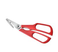 Générique Ciseaux à Crustacés Poignée Pp Rouge en Acier Inoxydable Multifonction Design Détachable pour Ouvrir Homard et Crabe Facilement Cuisine