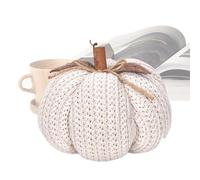 Générique Citrouilles d'halloween - Ornement Citrouille Tricoté Fait Main,Centre de Table pour Thanksgiving Ornement à Exposer sur Étagères Bureau Comptoir à Café Salon Chambre Porche Décoration de
