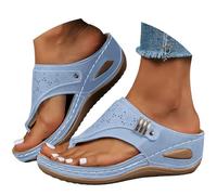 Générique Claquette Femme Confortable Mule Femme Été Confortable Sandales Été Chaussons Ete 2025 Sandales Femmes De Marche Confortables Orthopédique Chaussures Tong Plage